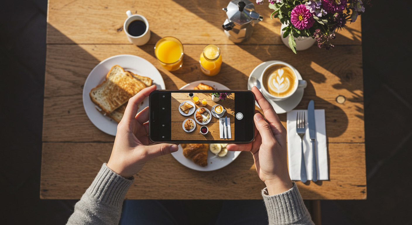 写真を撮るだけで食事を記録できる食事管理機能｜自宅でできるオンラインフィットネス・オンラインヨガ「LEAN BODY（リーンボディ）」